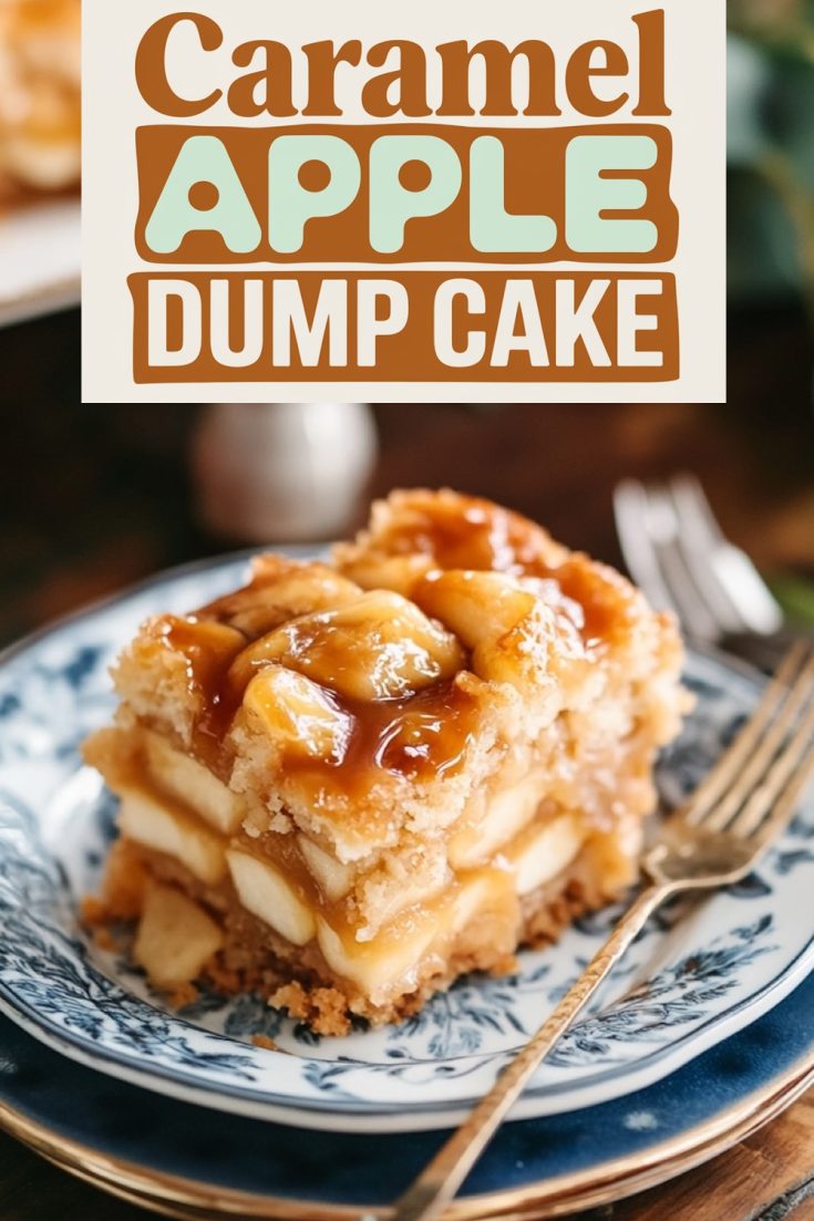 Caramel Apple Dump Cake Recipe