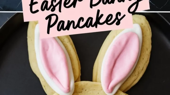 Enjoy these Easter Bunny Pancakes with playful ears and sweet toppings. Lemon zest adds a lively twist. Hop into spring with a fun breakfast treat!