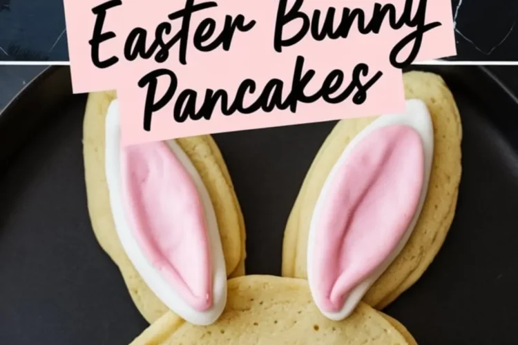 Enjoy these Easter Bunny Pancakes with playful ears and sweet toppings. Lemon zest adds a lively twist. Hop into spring with a fun breakfast treat!